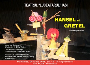 Hansel și Gretel, storytelling și teatru de obiecte