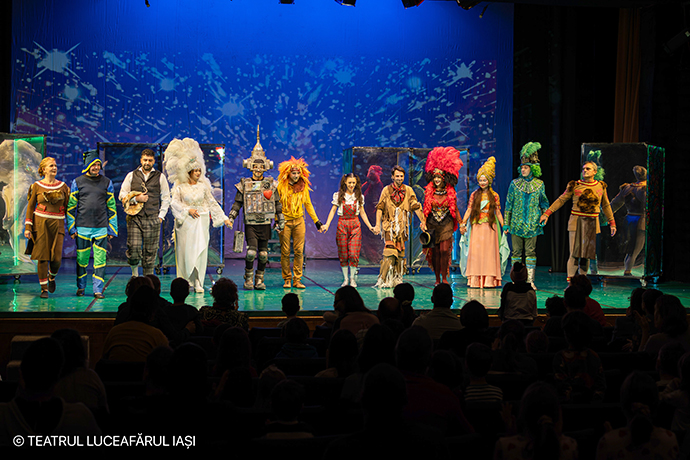 Vrăjitorul din Oz teatru pentru copii după Frank Baum