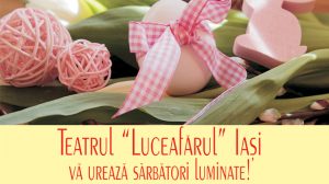 Teatrul „Luceafărul” Iași vă urează sărbători luminate!