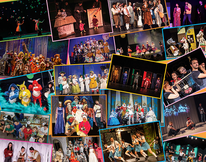 Parada personajelor Teatrul Luceafărul Iași
