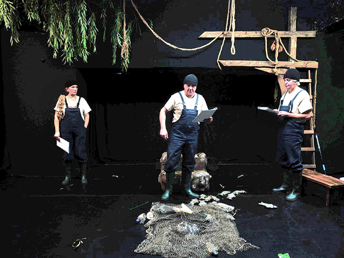 Iona - Spectacol lectură în cadrul proiectului „TEATRUL trece BACUL” de Marin Sorescu